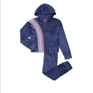 Justice Pj set for girl size Medium (10)